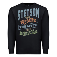 Black Stetson Personalized Name Birthday Gift Premium Sweatshirt - artisFamous