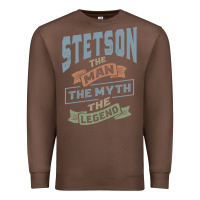 Chestnut Stetson Personalized Name Birthday Gift Premium Sweatshirt - artisFamous