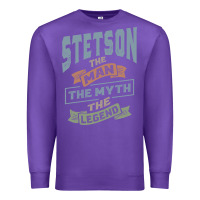 Purple Stetson Personalized Name Birthday Gift Premium Sweatshirt - artisFamous