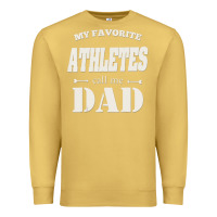 Antique Gold coach dad t shirt   sports lover gift Premium Sweatshirt - artisFamous