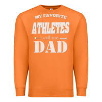 Carrot coach dad t shirt   sports lover gift Premium Sweatshirt - artisFamous