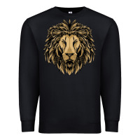 Black Lion t-shirt  designs Premium Sweatshirt - artisFamous