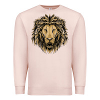 Pale Pink Lion t-shirt  designs Premium Sweatshirt - artisFamous
