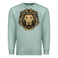 Seafoam Lion t-shirt  designs Premium Sweatshirt - artisFamous
