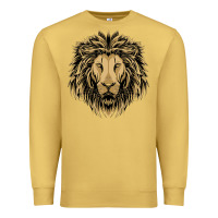 Antique Gold Lion t-shirt  designs Premium Sweatshirt - artisFamous