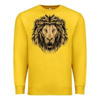 Lemon Lion t-shirt  designs Premium Sweatshirt - artisFamous