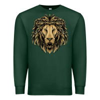 Sports Green Lion t-shirt  designs Premium Sweatshirt - artisFamous