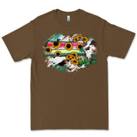 Cacao Massachusetts State Map Premium Tee - RanaPortraitStore