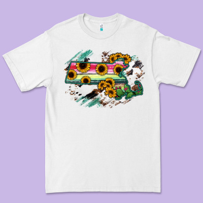 Massachusetts State Map Premium Tee Designed By Ranaportraitstore