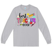 Moon Dust iBest Teacher Ever Long Sleeve Tee - CowhideDigitalArt