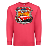 Cardinal CLASSIC CARS ROUTE 66 Premium Sweatshirt - artisFamous