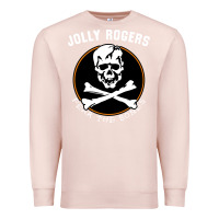 Pale Pink fear the bones Premium Sweatshirt - artisFamous