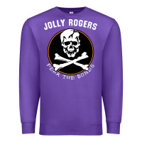 Purple fear the bones Premium Sweatshirt - artisFamous