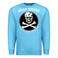 Ocean Blue fear the bones Premium Sweatshirt - artisFamous