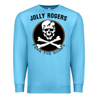 Ocean Blue fear the bones Premium Sweatshirt - artisFamous