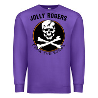 Purple fear the bones Premium Sweatshirt - artisFamous