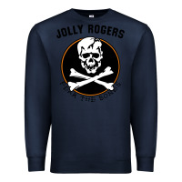 Navy fear the bones Premium Sweatshirt - artisFamous