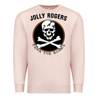 Pale Pink fear the bones Premium Sweatshirt - artisFamous