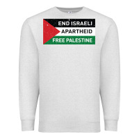 Oatmeal Heather end is.rae.li apartheid free pales  flag  t shirt Premium Sweatshirt - artisFamous