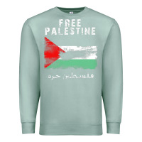 Seafoam free jerusa.lem, ga.za, free palest . trending  shirt Premium Sweatshirt - artisFamous