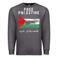 Charcoal Heather free jerusa.lem, ga.za, free palest . trending  shirt Premium Sweatshirt - artisFamous