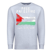 Heather Grey free jerusa.lem, ga.za, free palest . trending  shirt Premium Sweatshirt - artisFamous