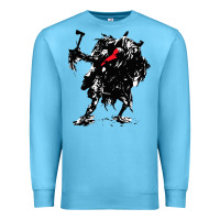 Ocean Blue hunt  showdown Premium Sweatshirt - artisFamous