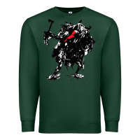 Sports Green hunt  showdown Premium Sweatshirt - artisFamous