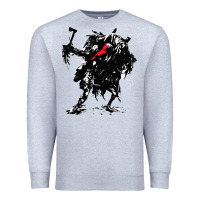 Heather Grey hunt  showdown Premium Sweatshirt - artisFamous
