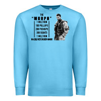 Ocean Blue the murph challenge Premium Sweatshirt - artisFamous