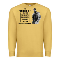 Antique Gold the murph challenge Premium Sweatshirt - artisFamous