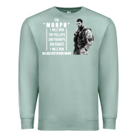 Seafoam the murph challenge Premium Sweatshirt - artisFamous