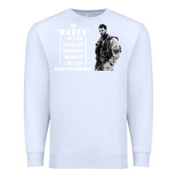 White the murph challenge Premium Sweatshirt - artisFamous