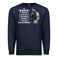 Navy the murph challenge Premium Sweatshirt - artisFamous