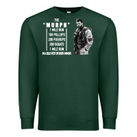 Sports Green the murph challenge Premium Sweatshirt - artisFamous