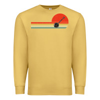 Antique Gold Banjo Bluegrass Music Traditional Musician vintage retro Premium Sweatshirt - artisFamous