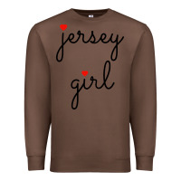 Chestnut new jersey girl on the shore Premium Sweatshirt - artisFamous