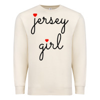 Sandshell new jersey girl on the shore Premium Sweatshirt - artisFamous