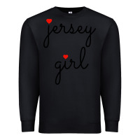 Black new jersey girl on the shore Premium Sweatshirt - artisFamous