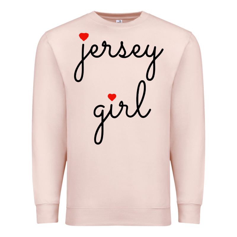 New Jersey Girl On The Shore Premium Sweatshirt by artisFamous | Teevron
