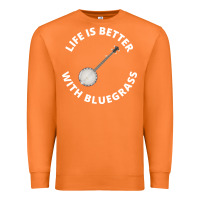 Carrot Banjo Bluegrass Music Traditional Musician Funny Gift Premium Sweatshirt - artisFamous