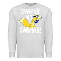 Dove Grey swiper no swiping Premium Sweatshirt - artisFamous