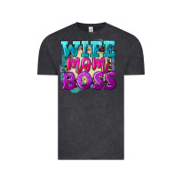 Vintage Black wife mom boss Vintage Tee - FaDigitalArtStudio