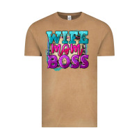 Vintage Camel wife mom boss Vintage Tee - FaDigitalArtStudio