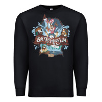 Black Splash Mountain Premium Sweatshirt - artisFamous