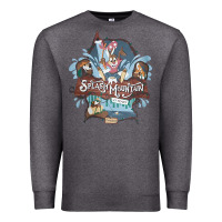 Charcoal Heather Splash Mountain Premium Sweatshirt - artisFamous