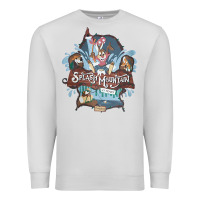 Dove Grey Splash Mountain Premium Sweatshirt - artisFamous