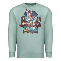 Seafoam Splash Mountain Premium Sweatshirt - artisFamous