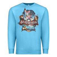 Ocean Blue Splash Mountain Premium Sweatshirt - artisFamous