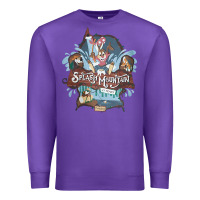 Purple Splash Mountain Premium Sweatshirt - artisFamous
